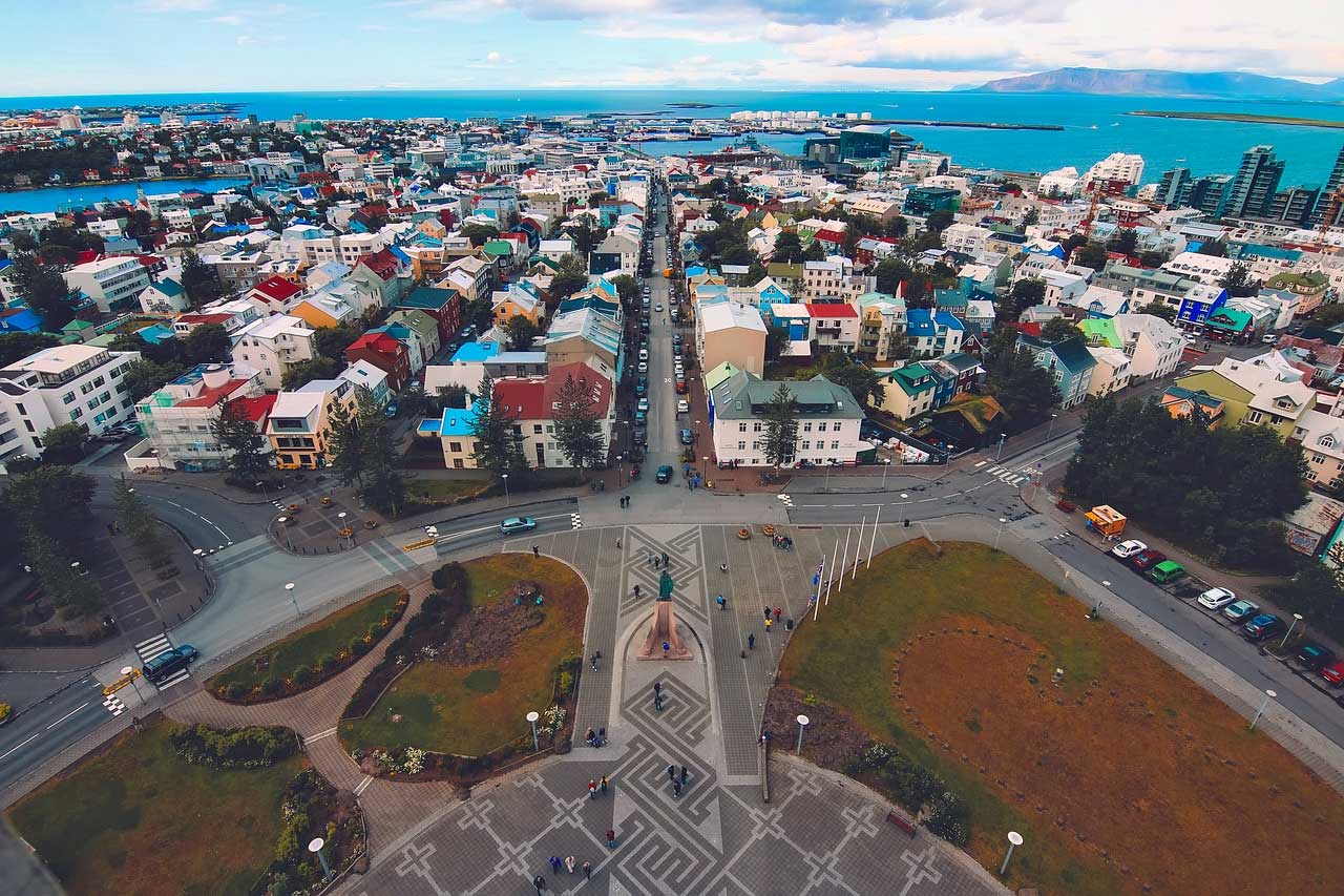 Reykjavík - Ísland - Hallgrímskirkja