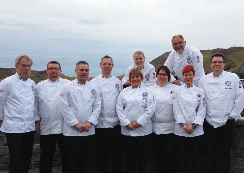 F.v. Conny Andersson frá Svíþjóð, Dennis Rafn frá Danmörku, Hafliði Halldórsson og Andreas Jacobsen frá Íslandi, Elisabeth Bryne og Kristine Hartviksen frá Noregi, Ulla Liukkonen frá Finnlandi, Uffe Nielsen frá Danmörku, Magdalena Lilja frá Svíþjóð og Jukka Moilanen frá Finnlandi.