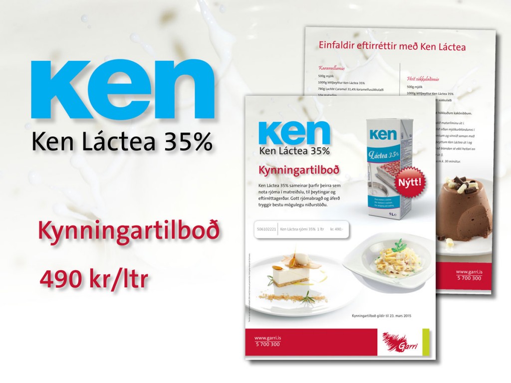 Ken Láctea 35% rjóminn