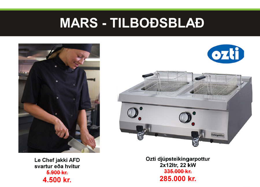 Progastro - Mars tilboðsblað 2015