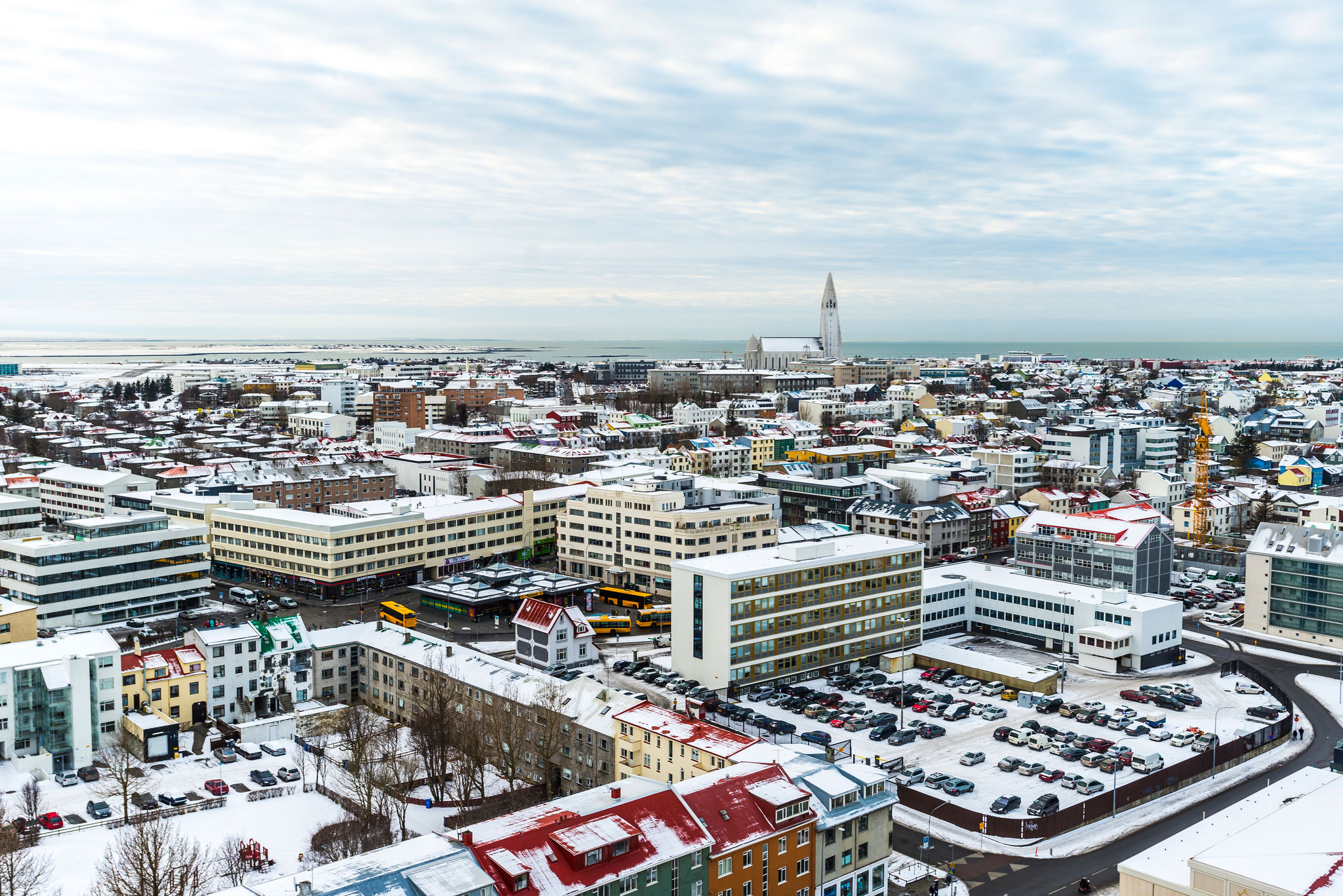 Reykjavík á fallegum degi