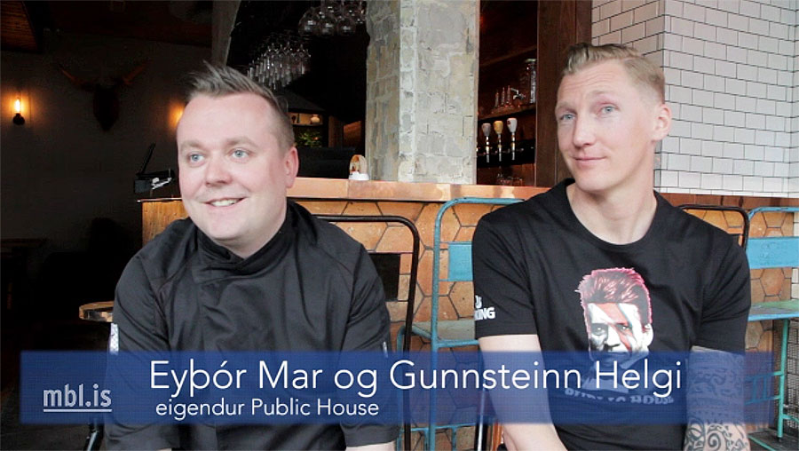 Eyþór Mar og Gunnsteinn Helgi - Public House á Laugavegi