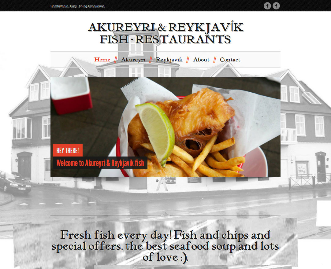 Reykjavík og Akureyri Fish