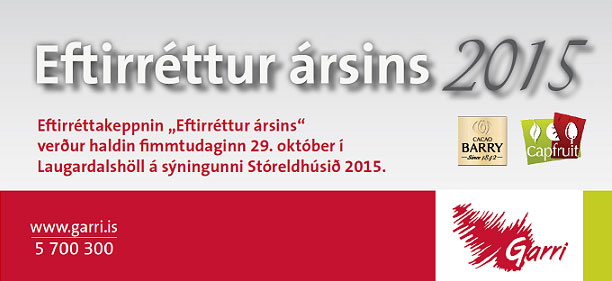 Eftirréttur ársins 2015