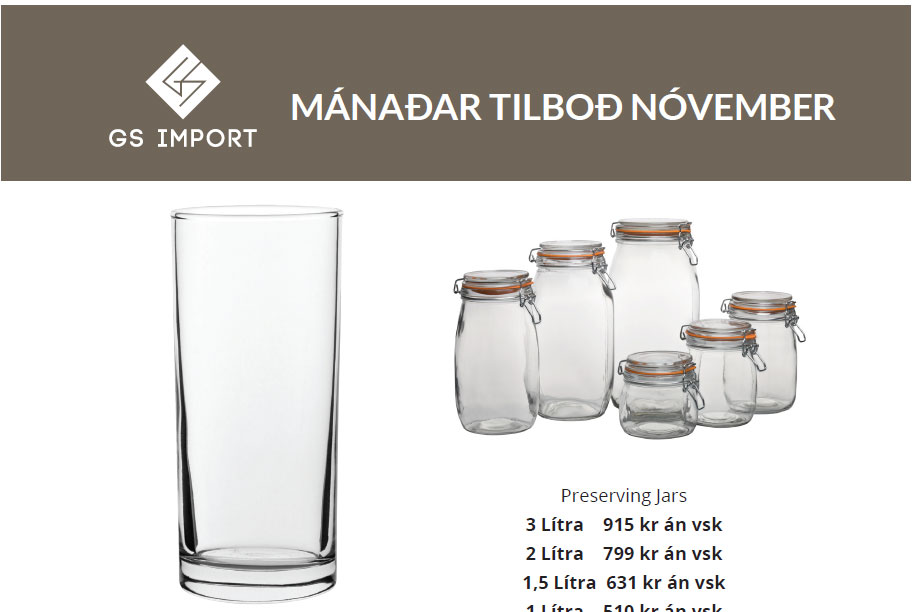 Nóvember tilboð - GS Import