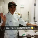 Viktor Örn Andrésson matreiðslumaður á Snapchat veitingageirans