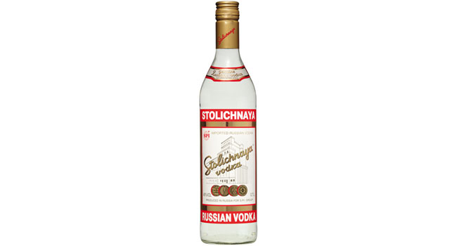 vodka Stolichnaya