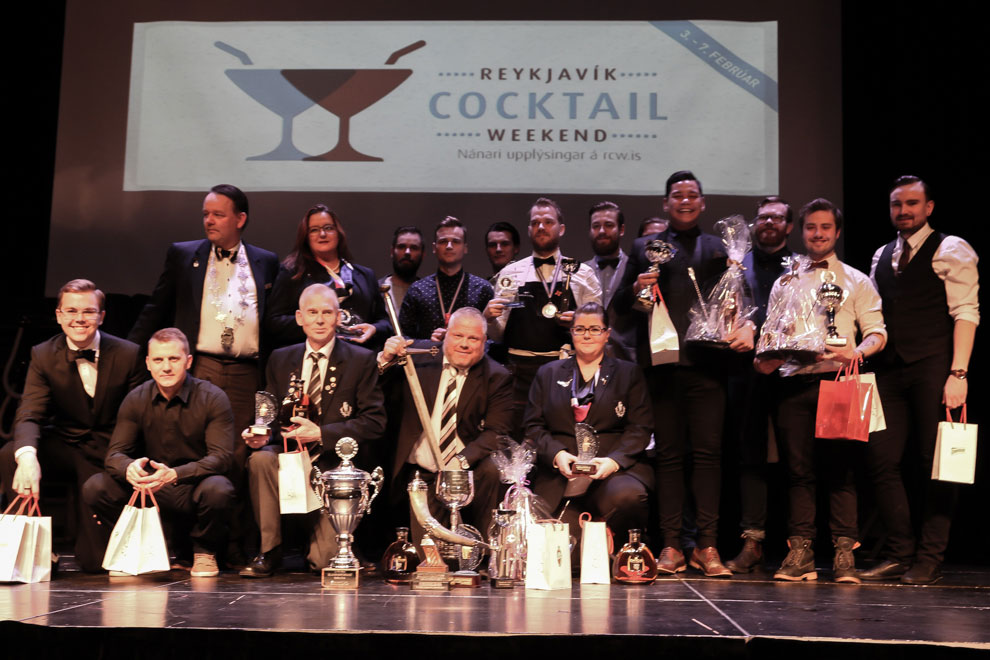 Reykjavík Cocktail Weekend - Sigurvegarar ársins 2016