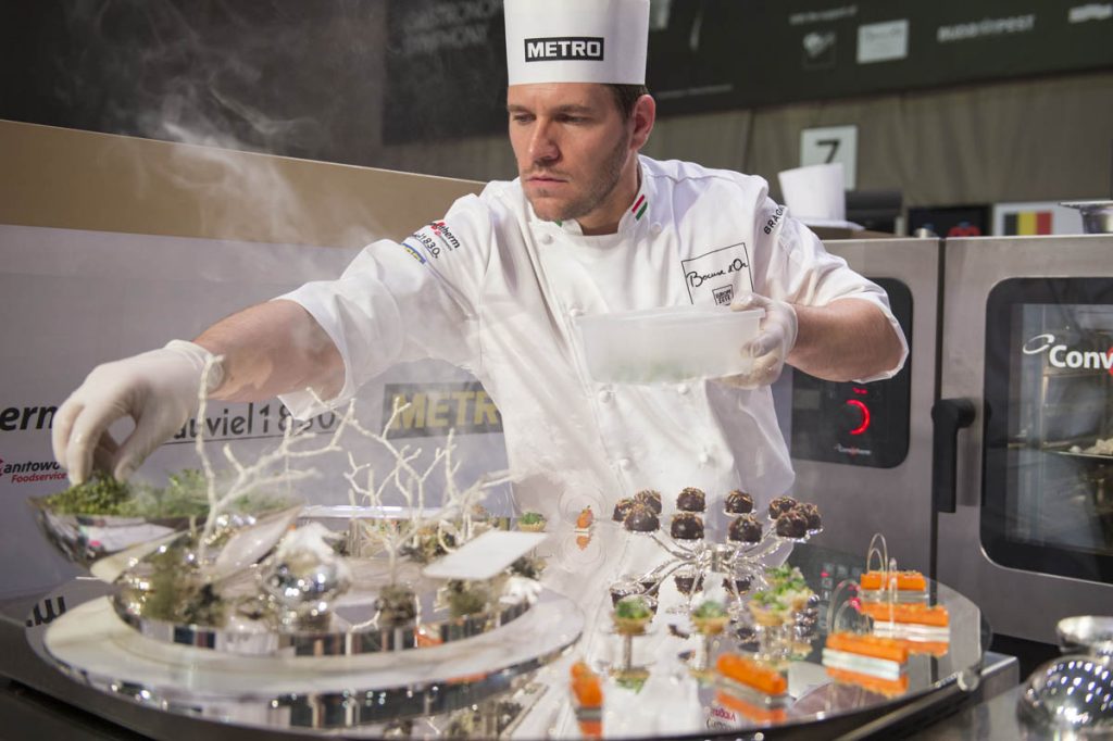 Tamás Széll frá Ungverjalandi sigraði Bocuse d’Or Europe 2016