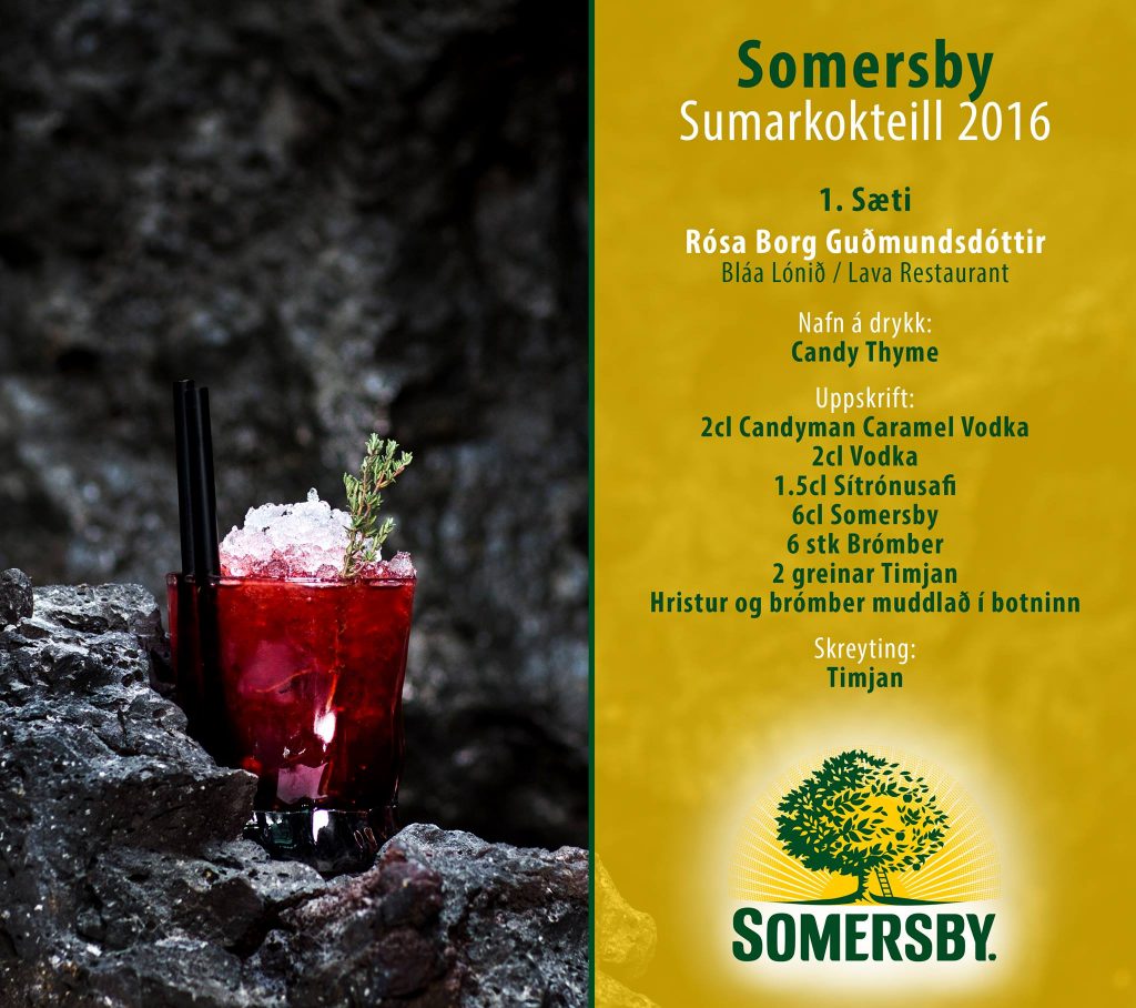 Somersby sumarkokteillinn 2016