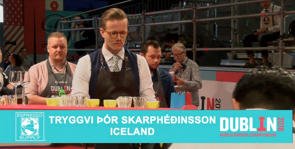 World of Coffee - Dublin 2016 - Tryggvi Þór Skarphéðinsson