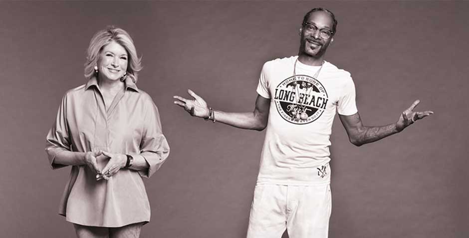 Martha Stewart og Snoop Dogg