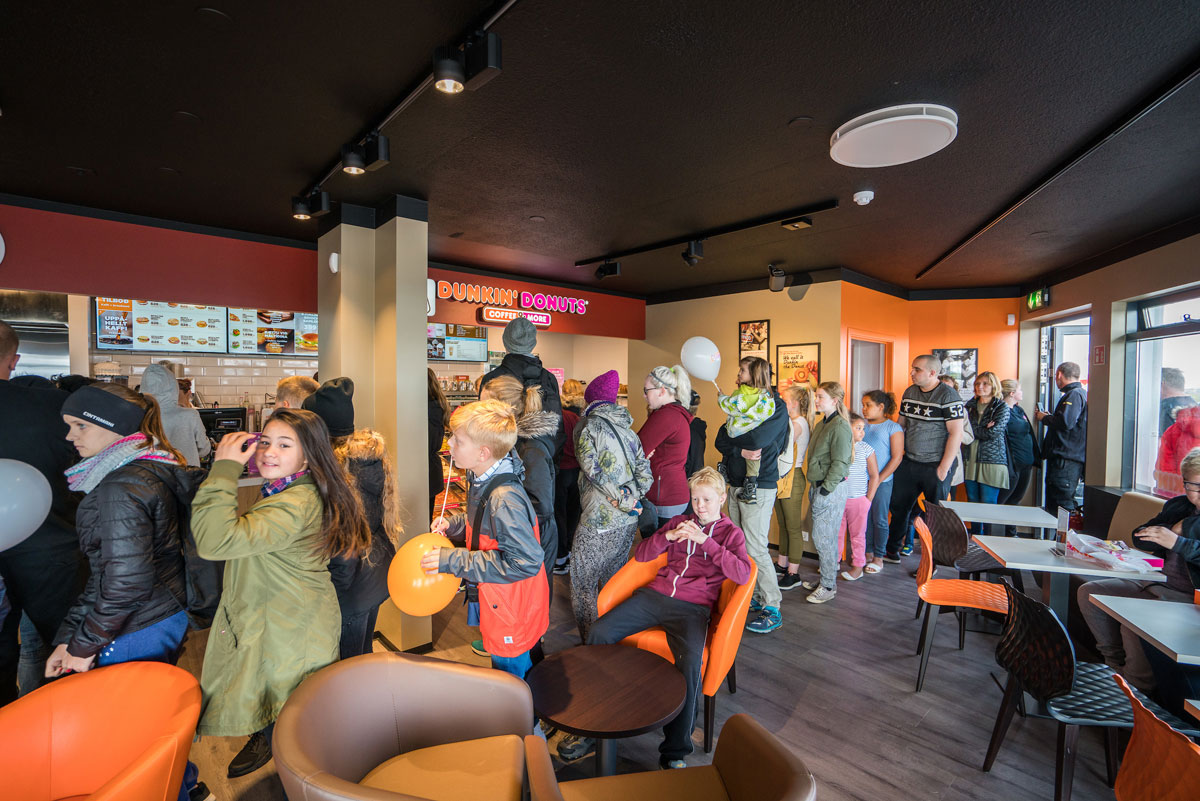 Dunkin´ Donuts- og Gingerstaðir - Fitjum í Reykjanesbæ