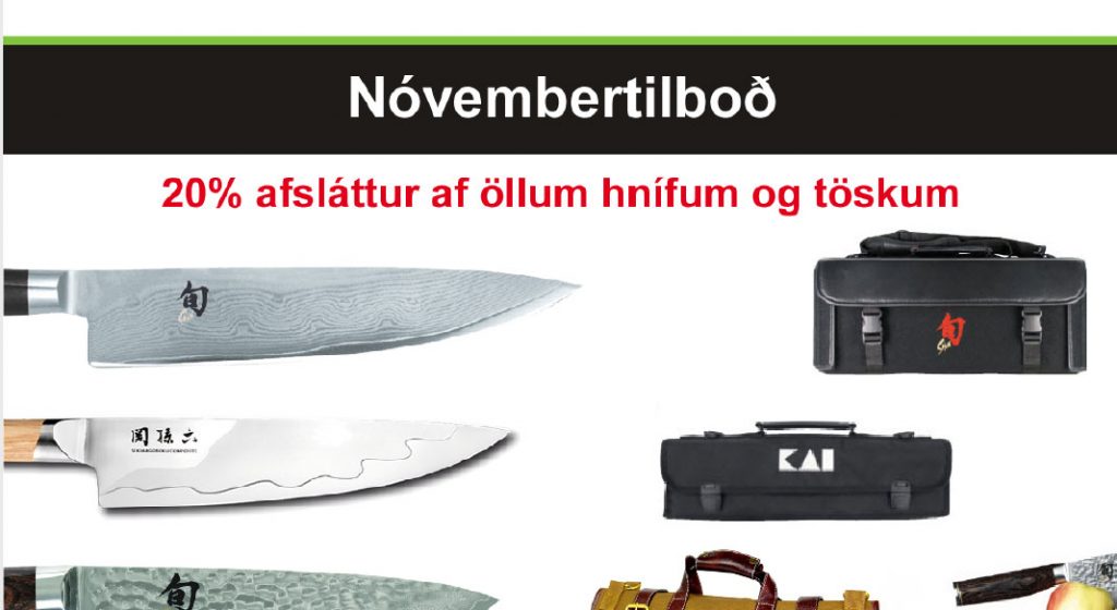 Progastro - Hnífar og töskur