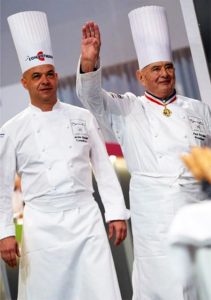 Feðgarnir Jérôme Bocuse og Paul Bocuse