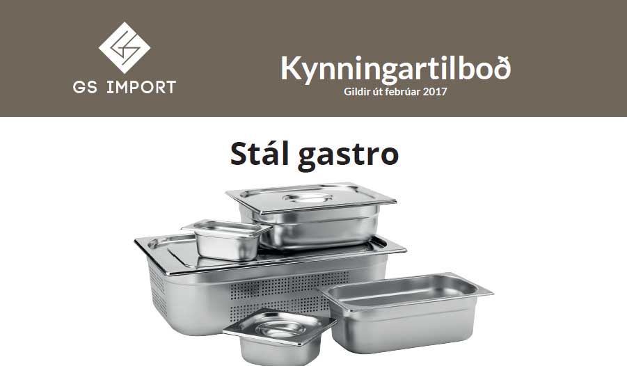 Gastrobakkar ofl. - Kynningartilboð