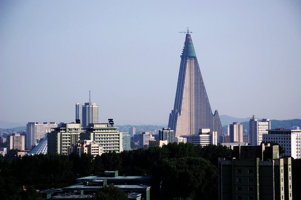 Ryugyong hótel - Norður Kórea