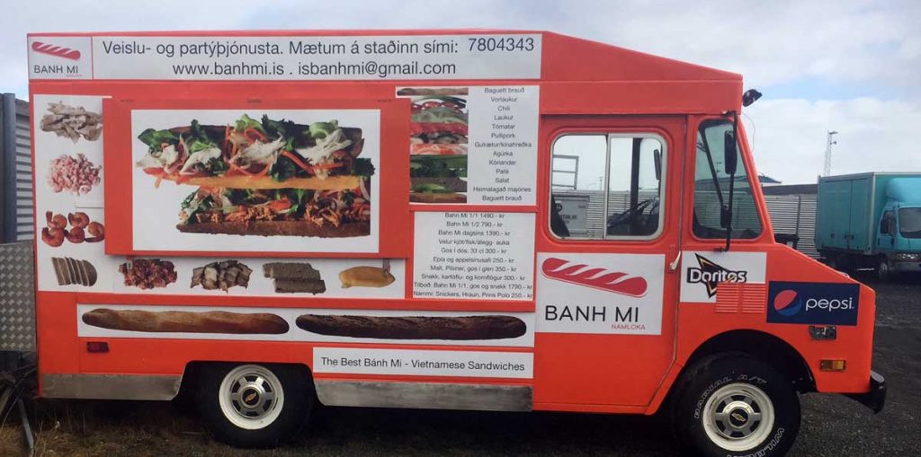 BANH MI samlokur - Matarbíll til sölu