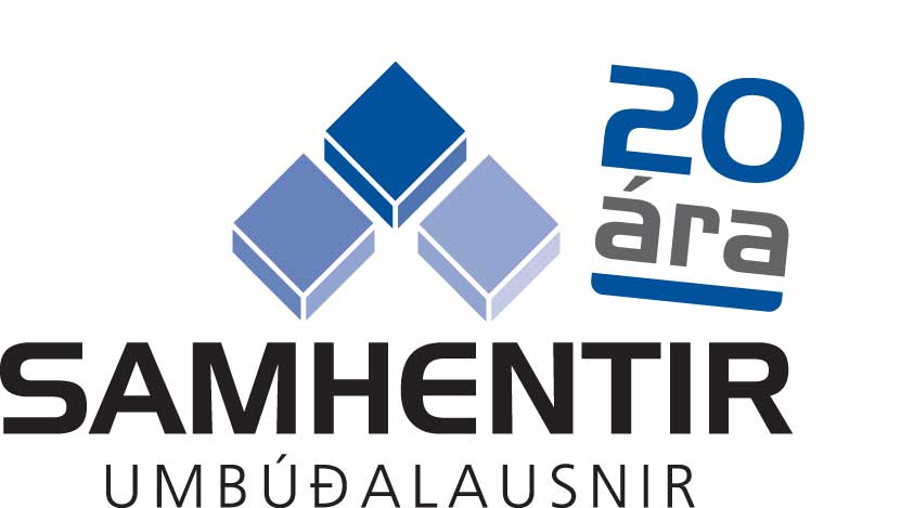 Logo - Samhentir 20 ára