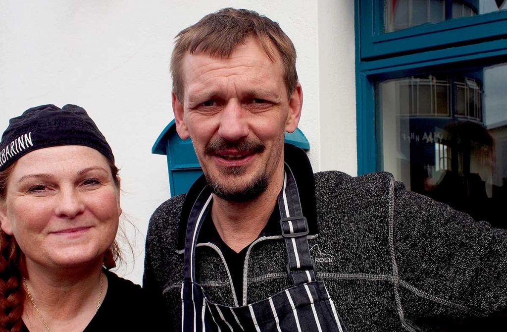 Sæunn Arna Sævarsdóttir og Jónas Ólafsson - Fiskibarinn