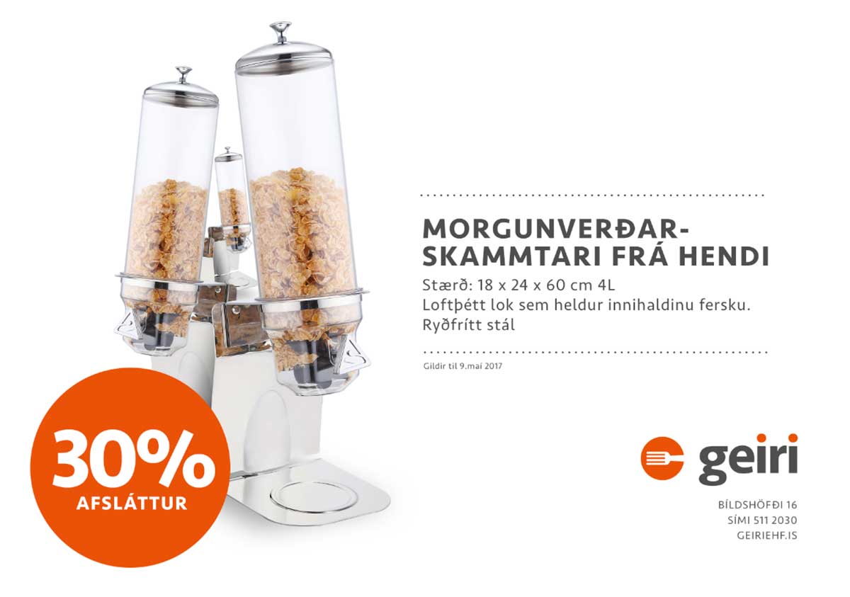 morgunverðaskammtari