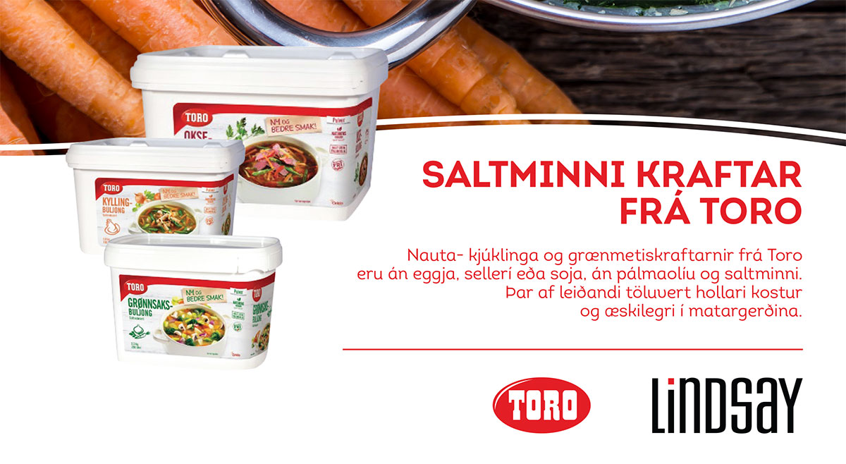 Nauta- kjúklinga og grænmetiskraftarnir frá Toro