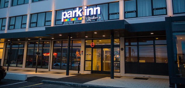 Park Inn hótelið í Reykjanesbæ