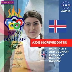 Ásdís Björgvinsdóttir - Young Chef Olympiad