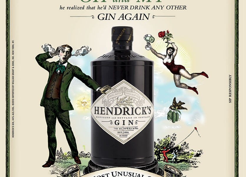 Gin - Hendrick´s Kokteilkeppni á Food & Fun 2018