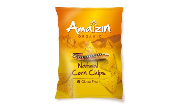 Snakkið Amaizin Natural Corn Chips