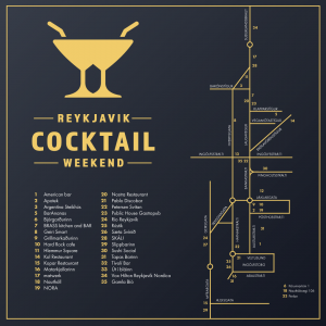 Dagskrá Reykjavík Cocktail Weekend 2018