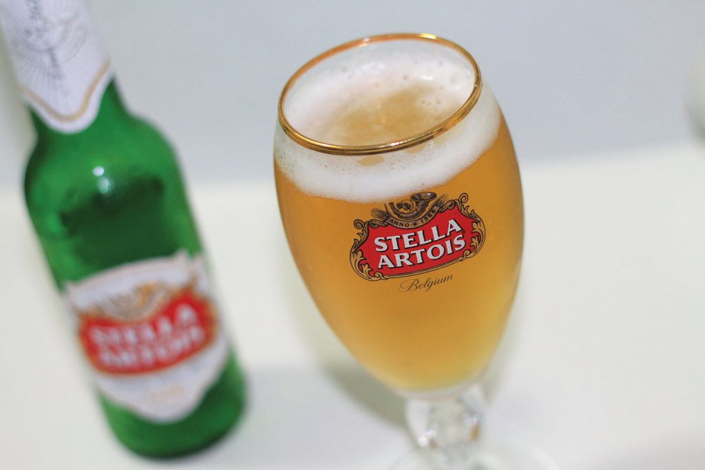 Stella Artois frá brugghúsi AB InBev