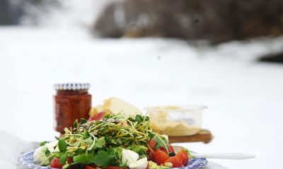 Caprese-salat með Parmaskinku