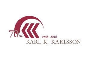 Karl K. Karlsson - 70 ára - Logo