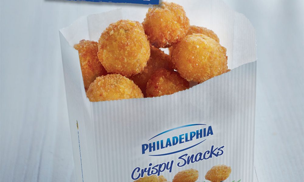 Crispy Snacks með Philadelphia osti