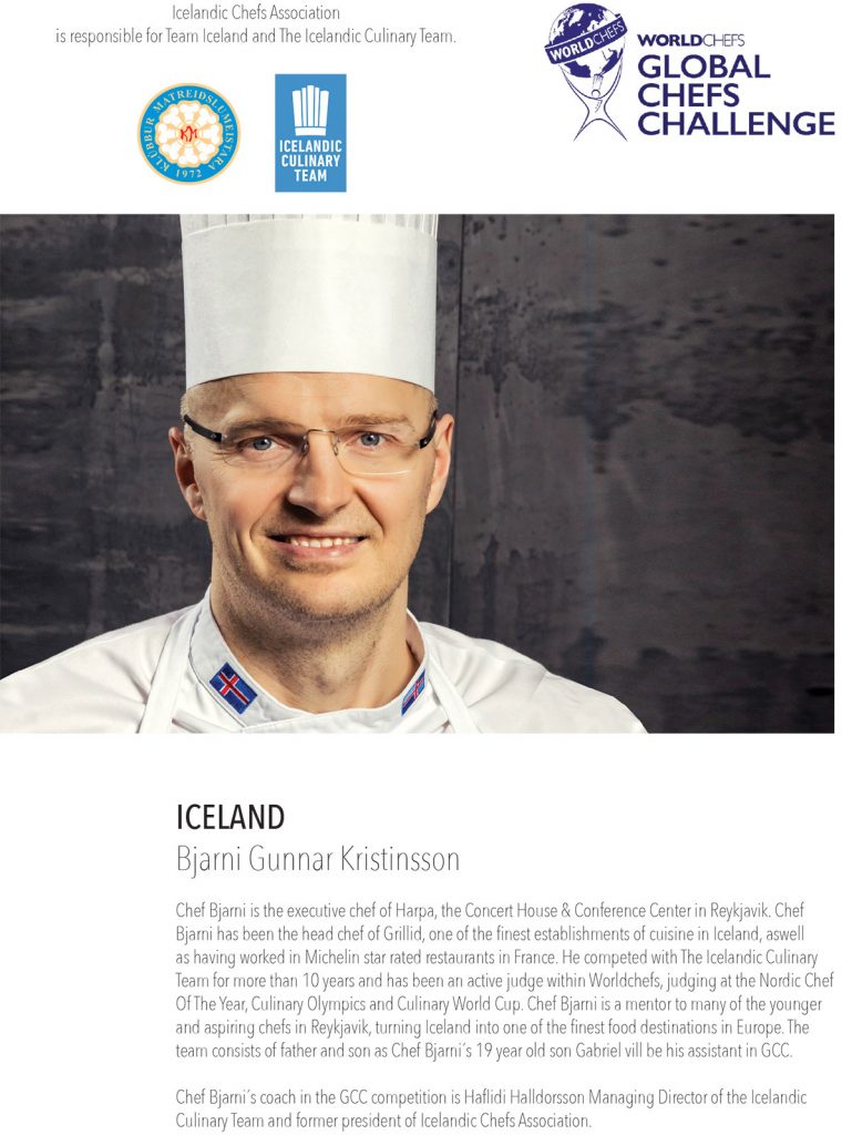 Global Chefs Challange í Malasíu 2018 - Bjarni Gunnar Kristinsson og Gabríel Kristinn Bjarnason