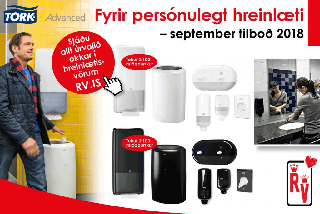 September tilboð RV - Fyrir hreinlætið innan & utanhúss