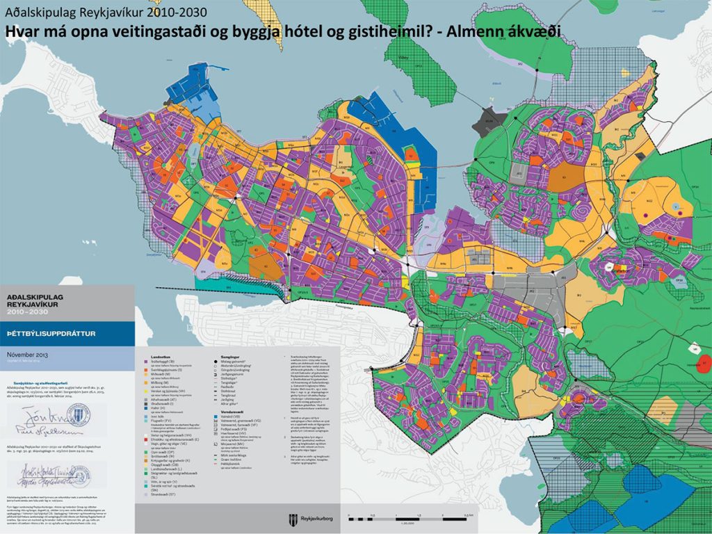 Heimildir um veitinga - og gististaði í Reykjavík