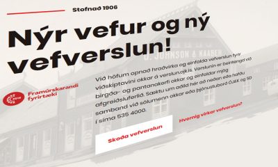 Heimasíða og vefverslun - Ó. Johnson & Kaaber og Sælkeradreifing