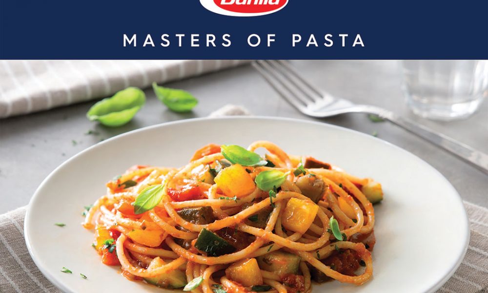 Barilla pasta með basil sósu