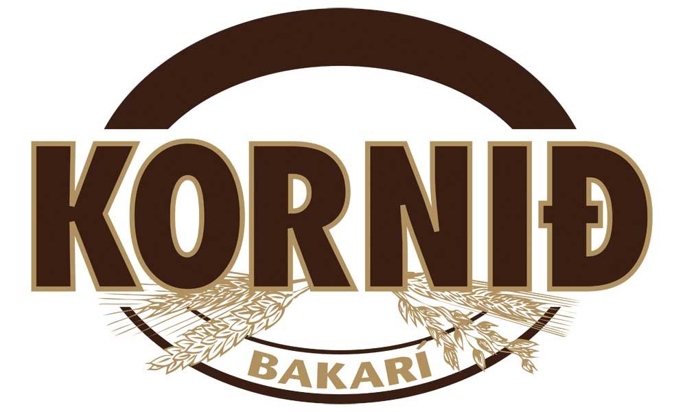 Kornið bakarí - Logo