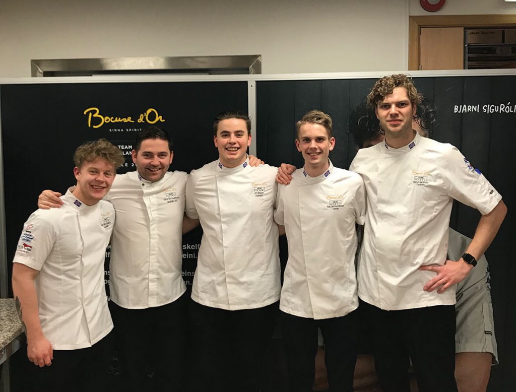 Íslenski Bocuse d´Or hópurinn 2019