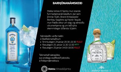 Viðbótarnámskeið - Mekka Wines & Spirits mun standa fyrir barþjónanámskeið