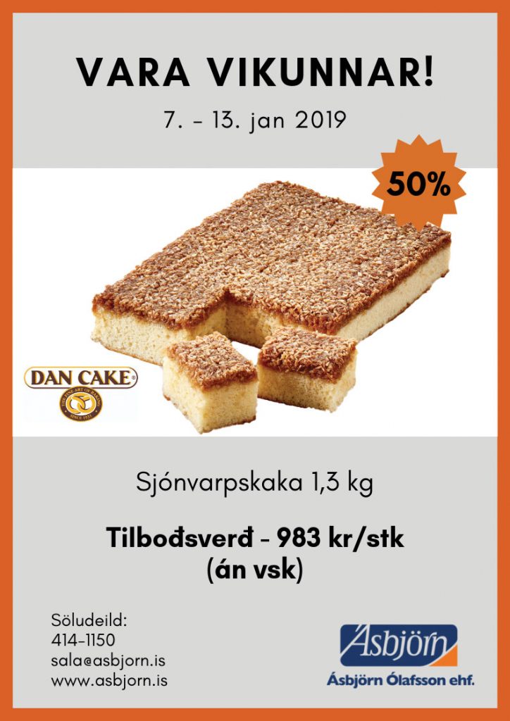 Sjónvarpskakan frá Dan Cake