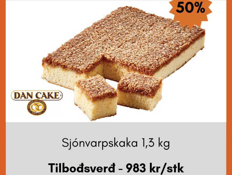 Sjónvarpskakan frá Dan Cake