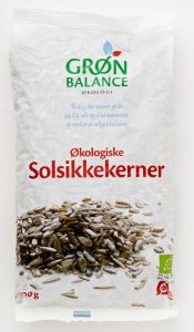 Dönsk sólkjarnafræ frá Grøn Balance