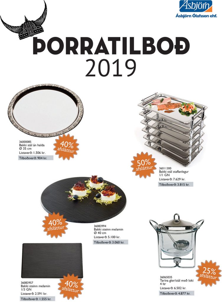 Þorratilboð - Sérvörusvið Ásbjörns Ólafssonar