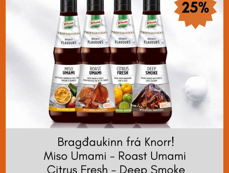 Knorr vörur hjá Ásbirni Ólafssyni