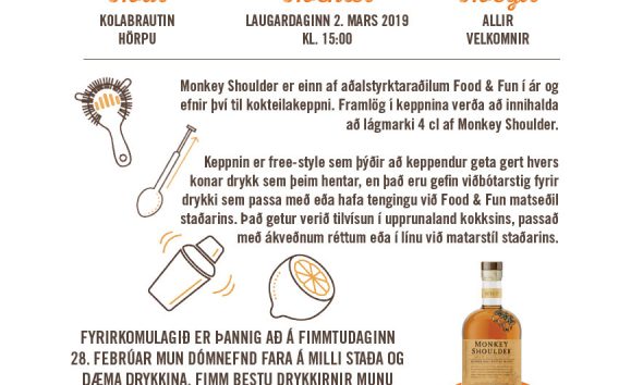 Food & Fun kokteilkeppni 2019