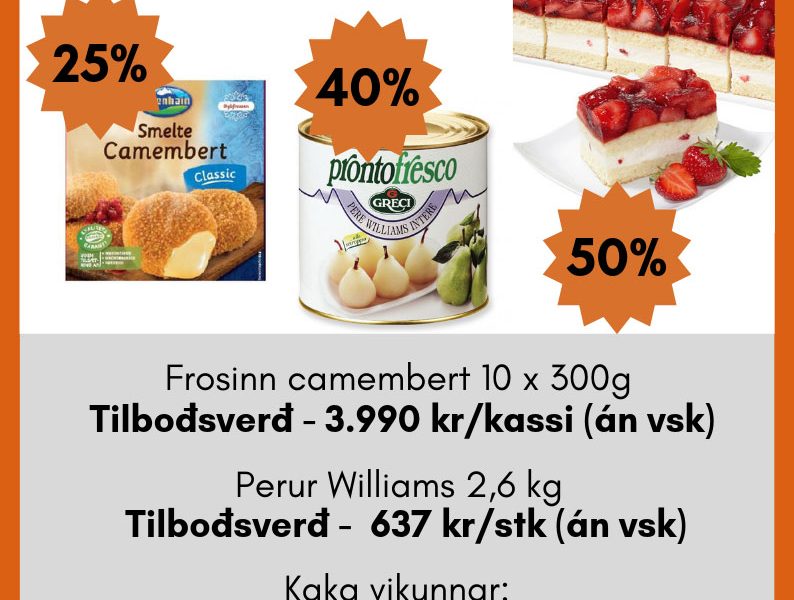 Djúpteiktur camembert